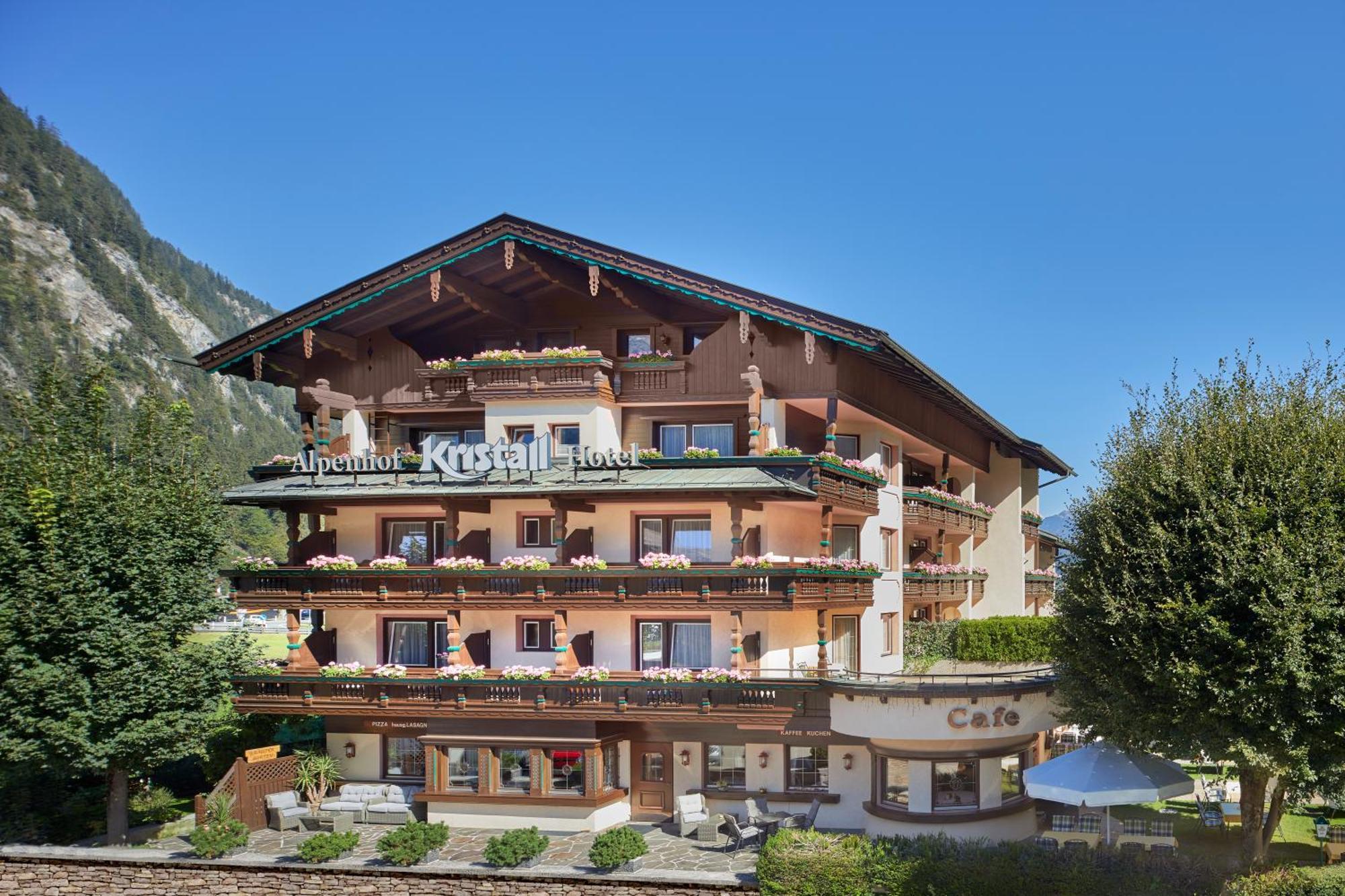 Hotel Alpenhof Kristall Mayrhofen Dış mekan fotoğraf